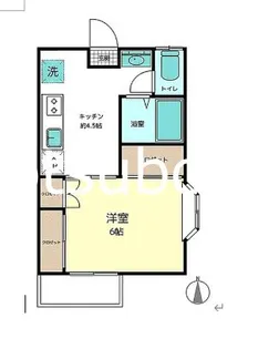 エクセレント桜上水【1階】の間取り