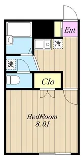 アムールTAO【1階】の間取り