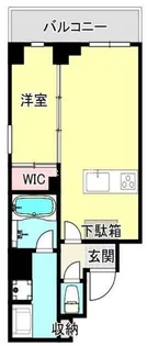 ルジェンテ早稲田【6階】の間取り