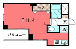 マシモマナー【3階】の間取り