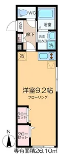 セレア【1階】の間取り