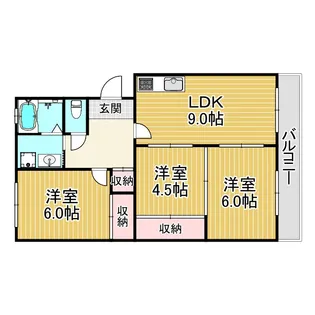 ティアラ武庫川パート2【2階】の間取り