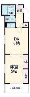 クレール浦和【3階】の間取り