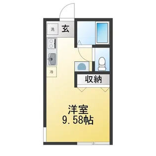 キャトルズ南矢名【2階】の間取り