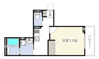 INOVE友井II【3階】の間取り