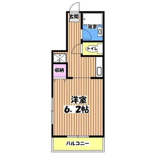 パークアベニュー立川【1階】の間取り