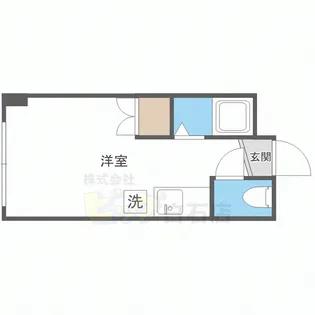 エーエムエスII【1階】の間取り