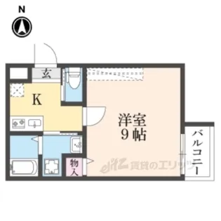 ブライトハイムF棟【2階】の間取り