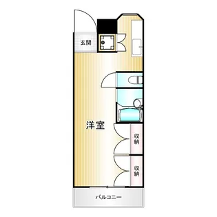VERT新中野【1階】の間取り