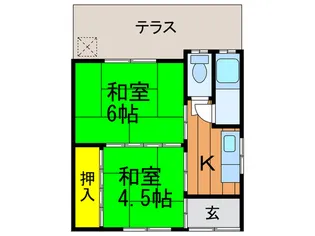 吉野12 3【1階】の間取り
