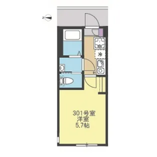リアンセ【3階】の間取り