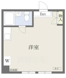 フローラハイツ千代崎【3階】の間取り
