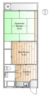 コーポ羽鳥【3階】の間取り