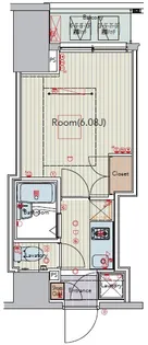 ビバリーホームズ横浜南太田【8階】の間取り