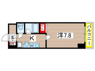 ウィステリア町屋【5階】の間取り