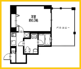 ロワール横浜二俣川【1階】の間取り