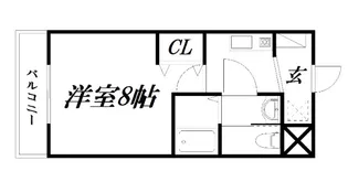 ジョイ高丘【3階】の間取り