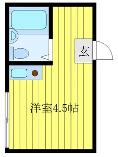 シャンテ東日暮里【1階】の間取り