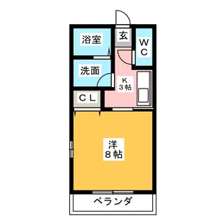 セントレアコート【2階】の間取り