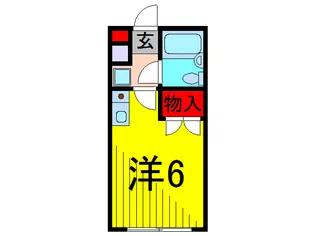 スクエア金町【1階】の間取り