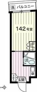 アーバンリゾート世田谷1【4階】の間取り
