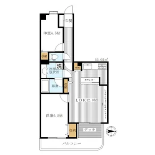 モア・クレスト荻窪【7階】の間取り