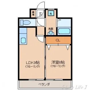 GARAGEIII【3階】の間取り