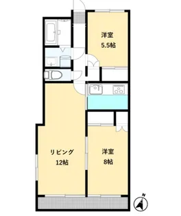 東京都練馬区中村3【マンション】の間取り