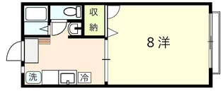 ビーラインK【2階】の間取り