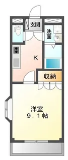 サンガーデンII【2階】の間取り