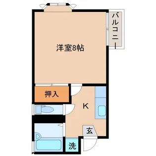 エクセレントコート【1階】の間取り