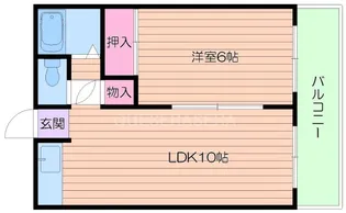 田中ハイツ【2階】の間取り