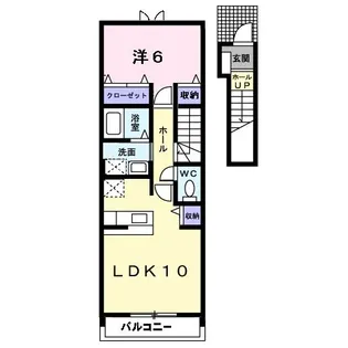 Inter One【2階】の間取り