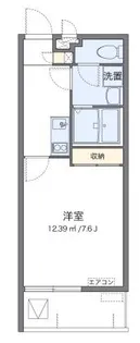 クレイノキャロット ハウス【3階】の間取り