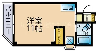 パープルビレッジ【3階】の間取り