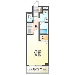 ウェル・セレッソEAST【3階】の間取り