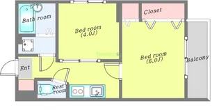 ダイリ長町ビル【4階】の間取り