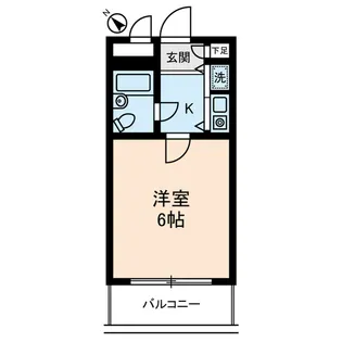 アサカシオン大岡山【4階】の間取り