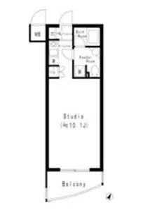 MFPR代々木タワー【4階】の間取り