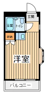 ランドフォレスト東豊田【1階】の間取り