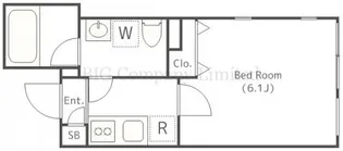グランアセット自由が丘【1階】の間取り