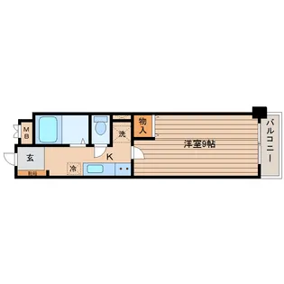プルミエール泉【4階】の間取り