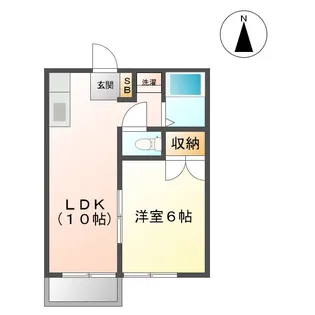 エリール小田【3階】の間取り