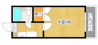アルタイル東雲【4階】の間取り