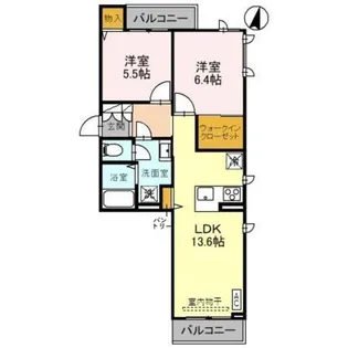 パンボーテ【3階】の間取り