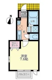Walker Hill 東照宮【1階】の間取り