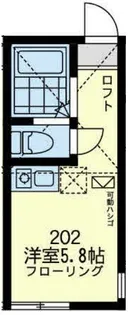 サザンローズ野毛山公園【2階】の間取り