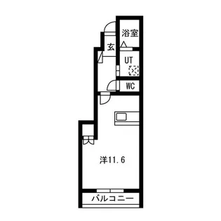 みつぼしハイツ【1階】の間取り