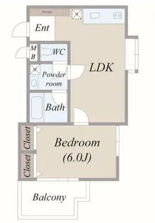 東京都練馬区土支田2【マンション】の間取り