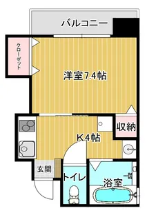 児玉ビル【7階】の間取り